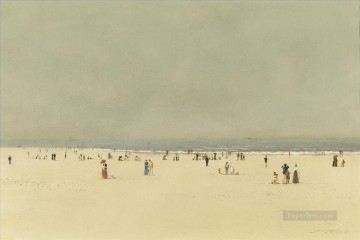 John Atkinson Grimshaw Painting - SAND SEA AND SKY A SUMMER PHANTASY John Atkinson Grimshaw
